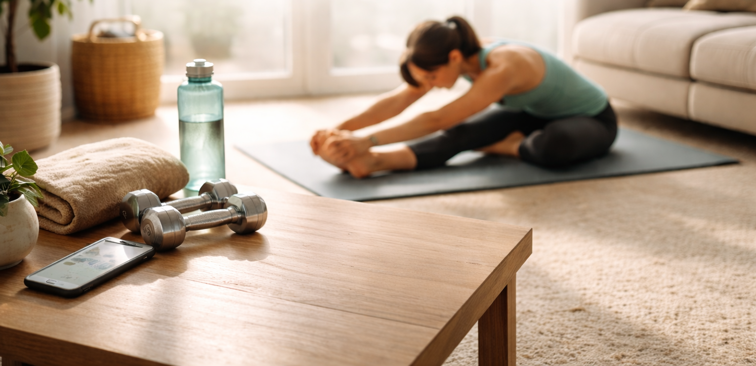 Cover artwork for the Get In Shape 2026 Master Playbook, a beginner-friendly fitness guide