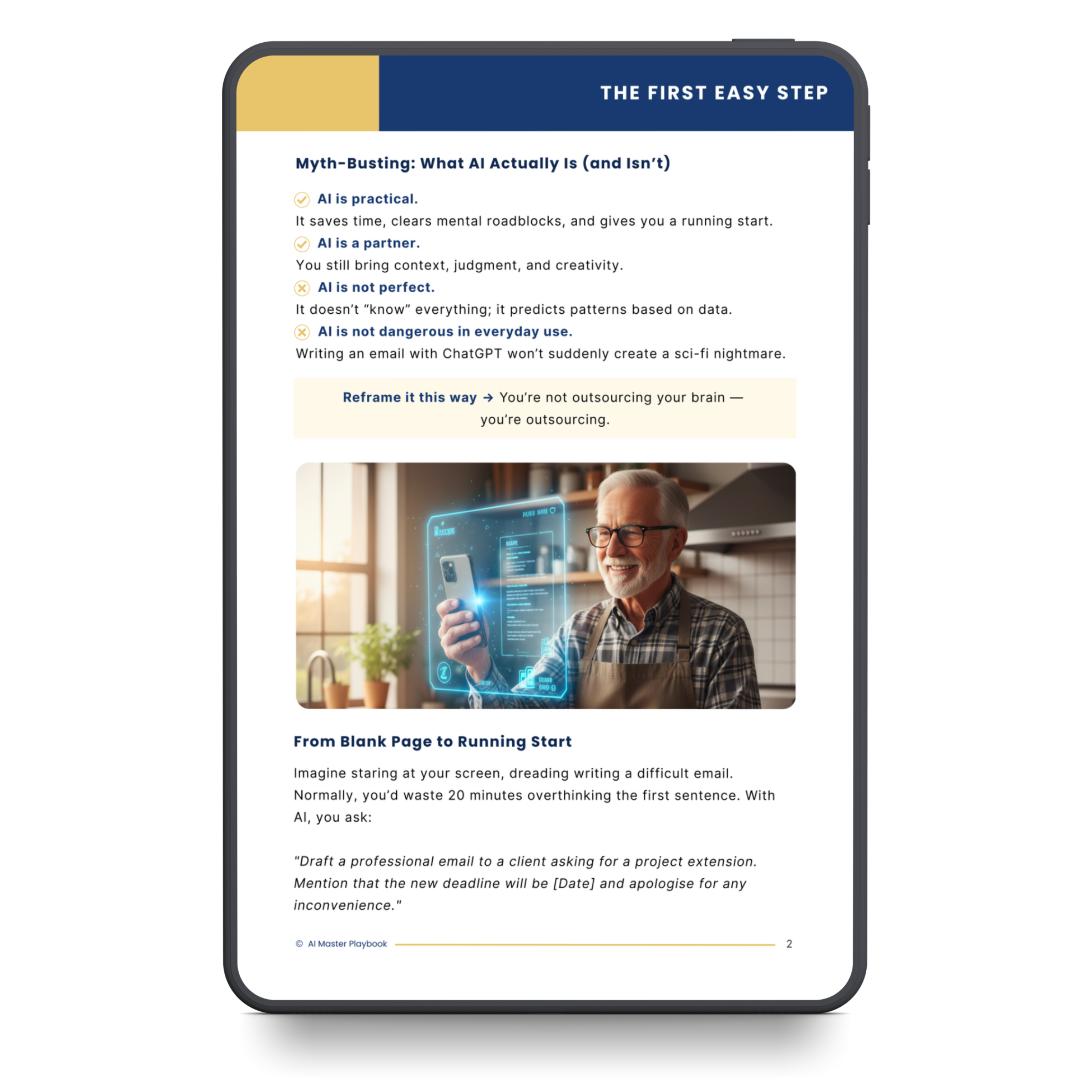 AI: Practical AI Frameworks for Work, Writing & Productivity