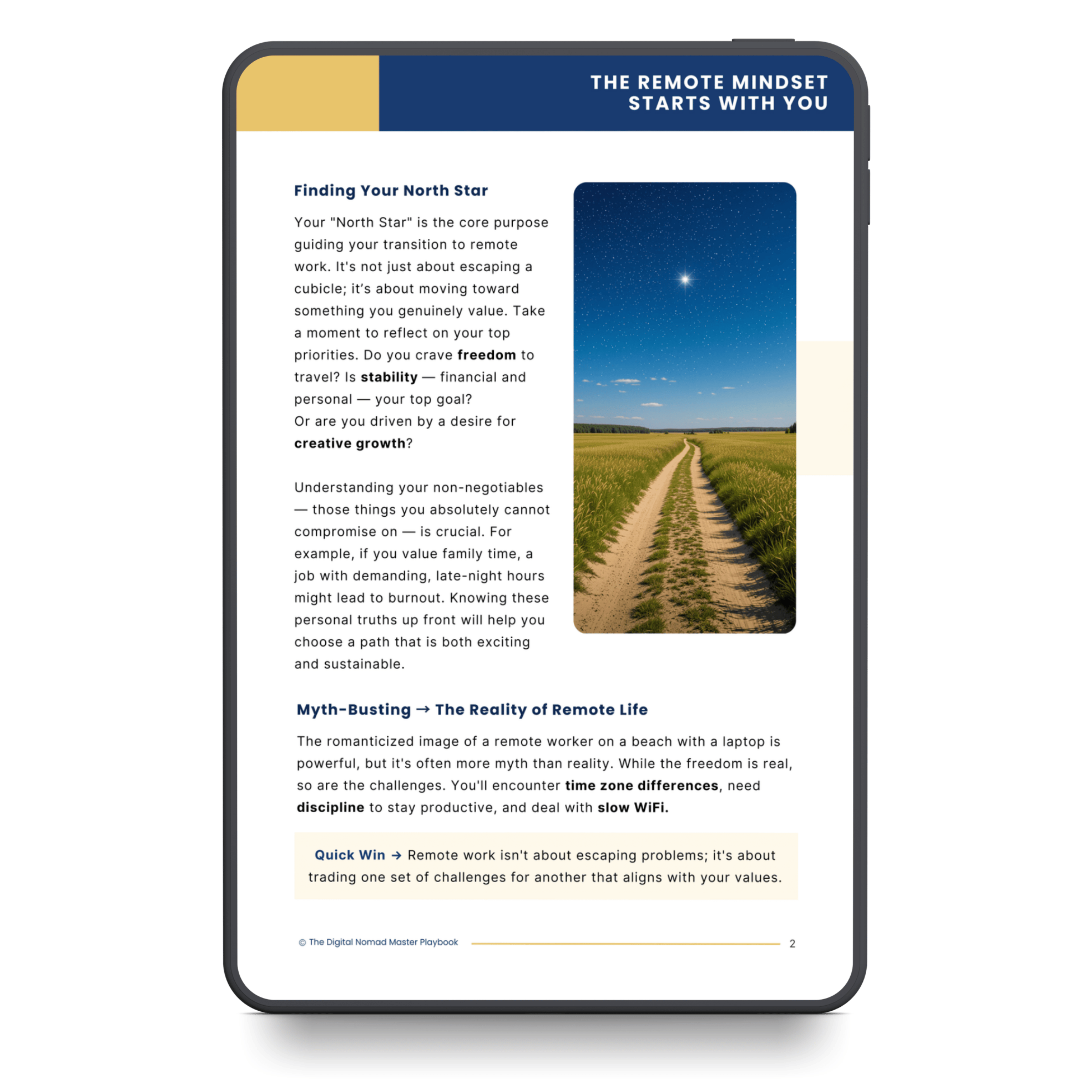 The Digital Nomad: Work Remotely with Structure, Stability & Freedom