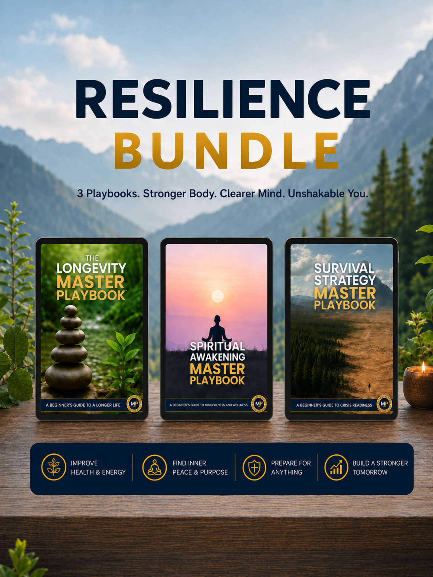 Resilience Bundle: 3 Playbooks in One