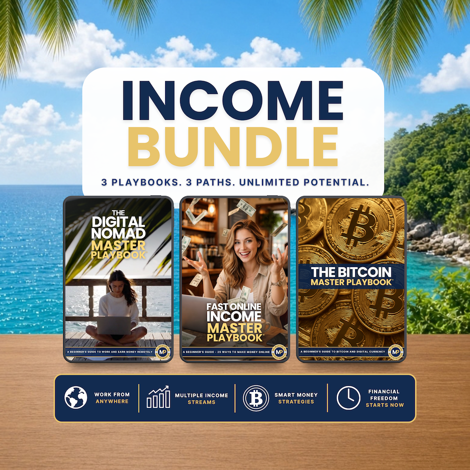 Income Bundle: 3 Playbooks for Earning Online