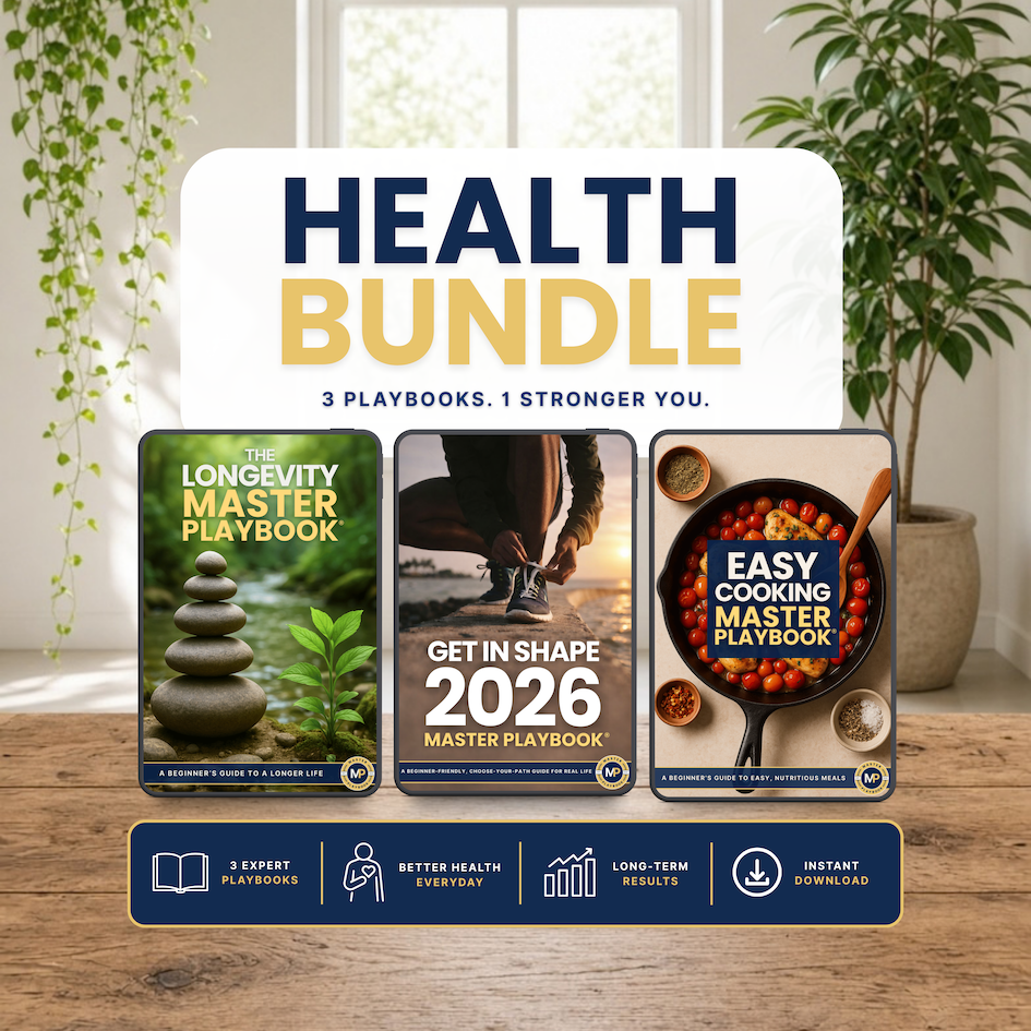 Health Bundle: 3 Playbooks for Strength & Longevity