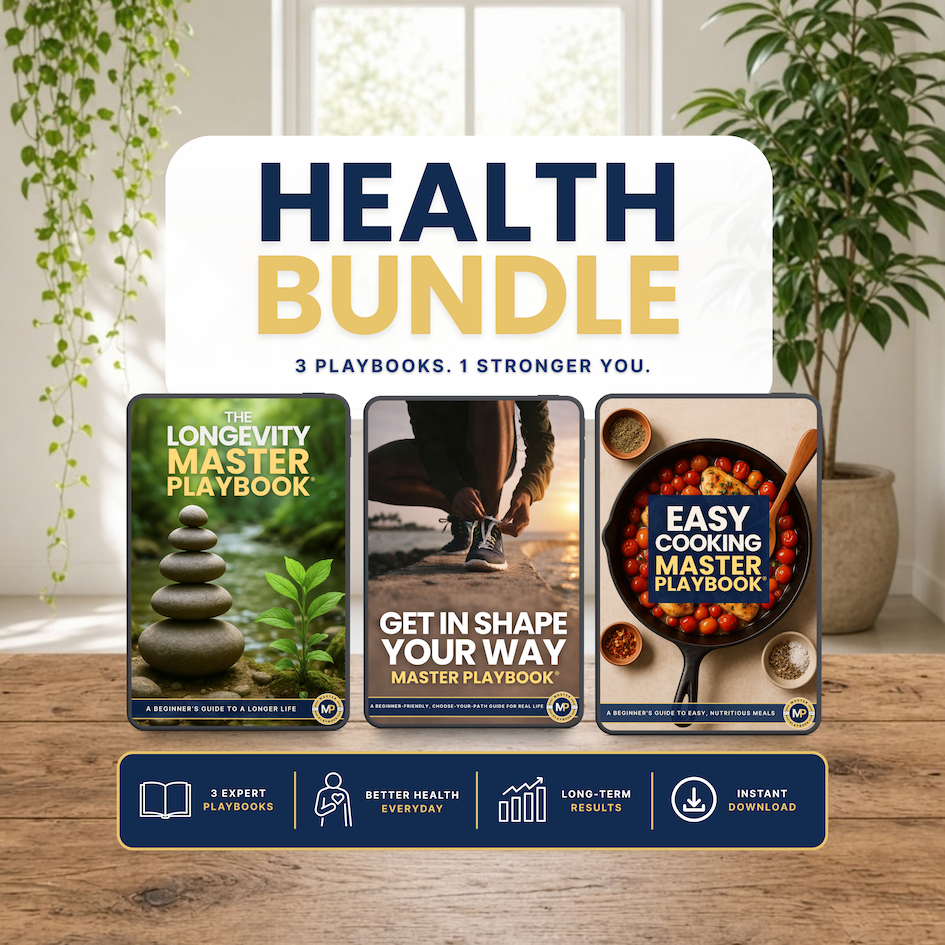 Health Bundle: 3 Playbooks for Strength & Longevity